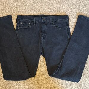 Distressed Black 510 Levi’s Skinny Stretch Jeans 62209-0016